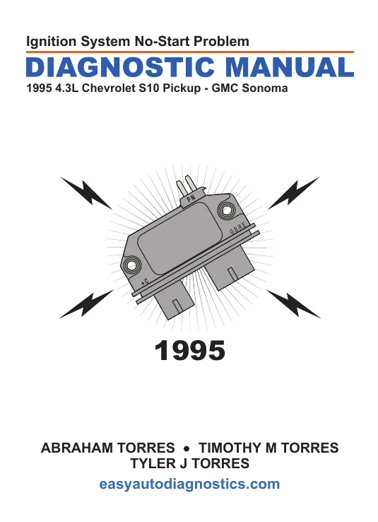 1995 4.3L S10 Pickup/Sonoma Ignition System No-Start Problem Diagnostic Manual PDF