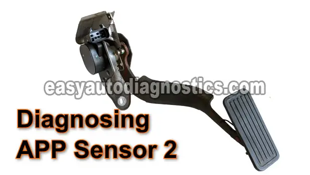 How To Test The GM Accelerator Pedal Position (APP) Sensor 2