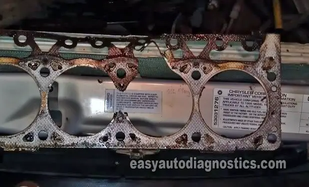 Checking For A Blown Head Gasket. How To Diagnose A No Start Problem (3.8L V6 Chrysler, Dodge, Plymouth Mini-Van)